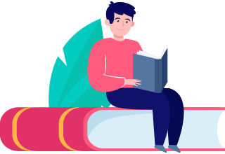 Boy on Book